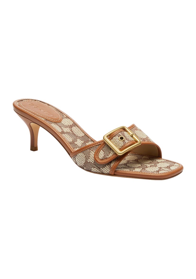 Margot Signature Textile Jacquard Sandals