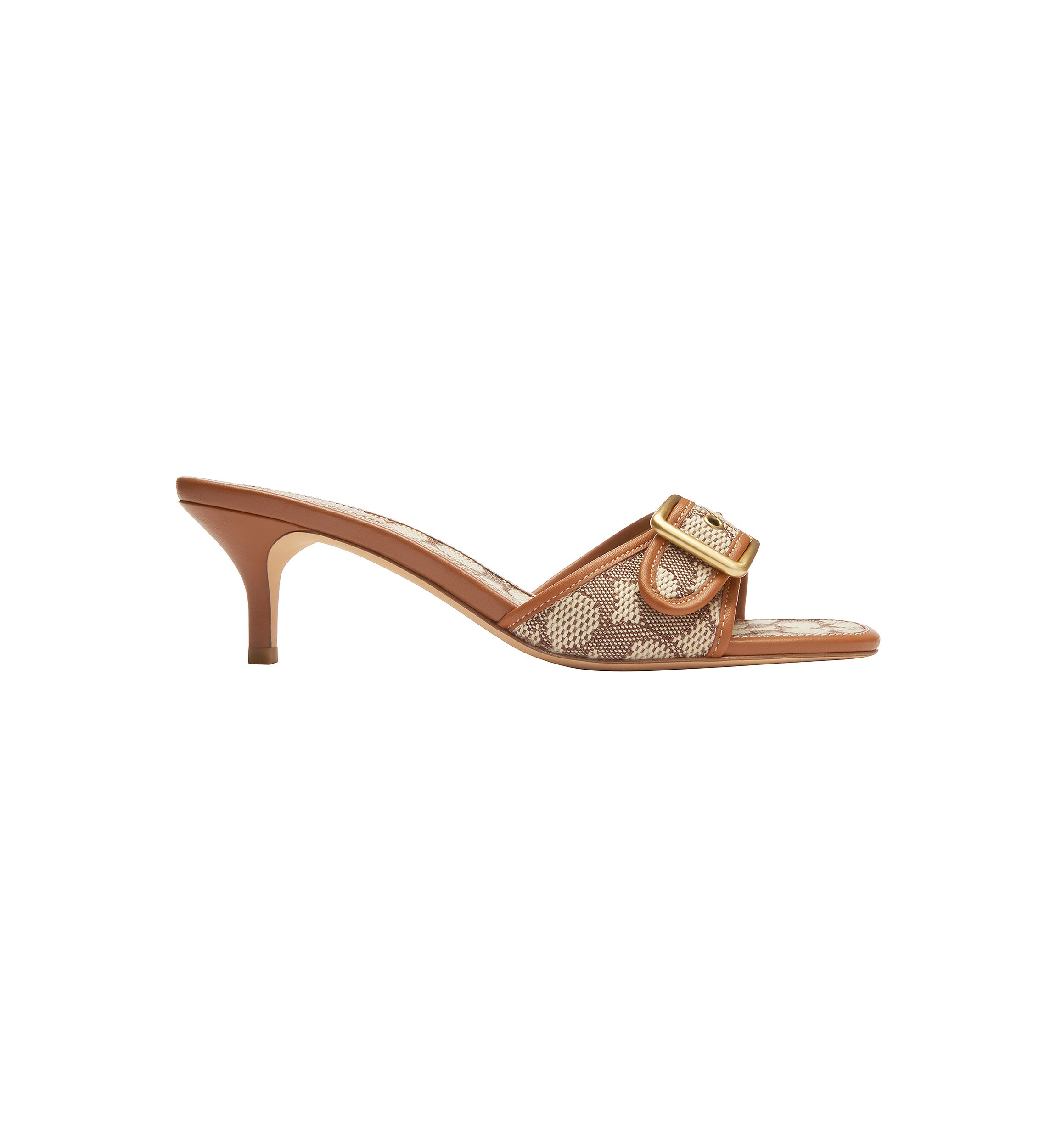 Margot Signature Textile Jacquard Sandals