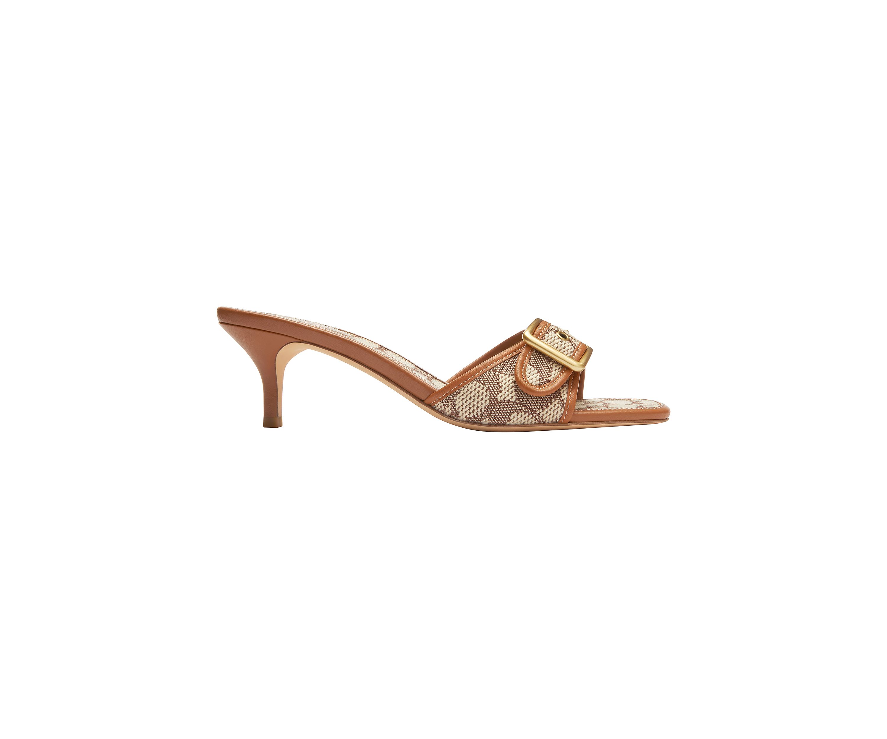 Margot Signature Textile Jacquard Sandals
