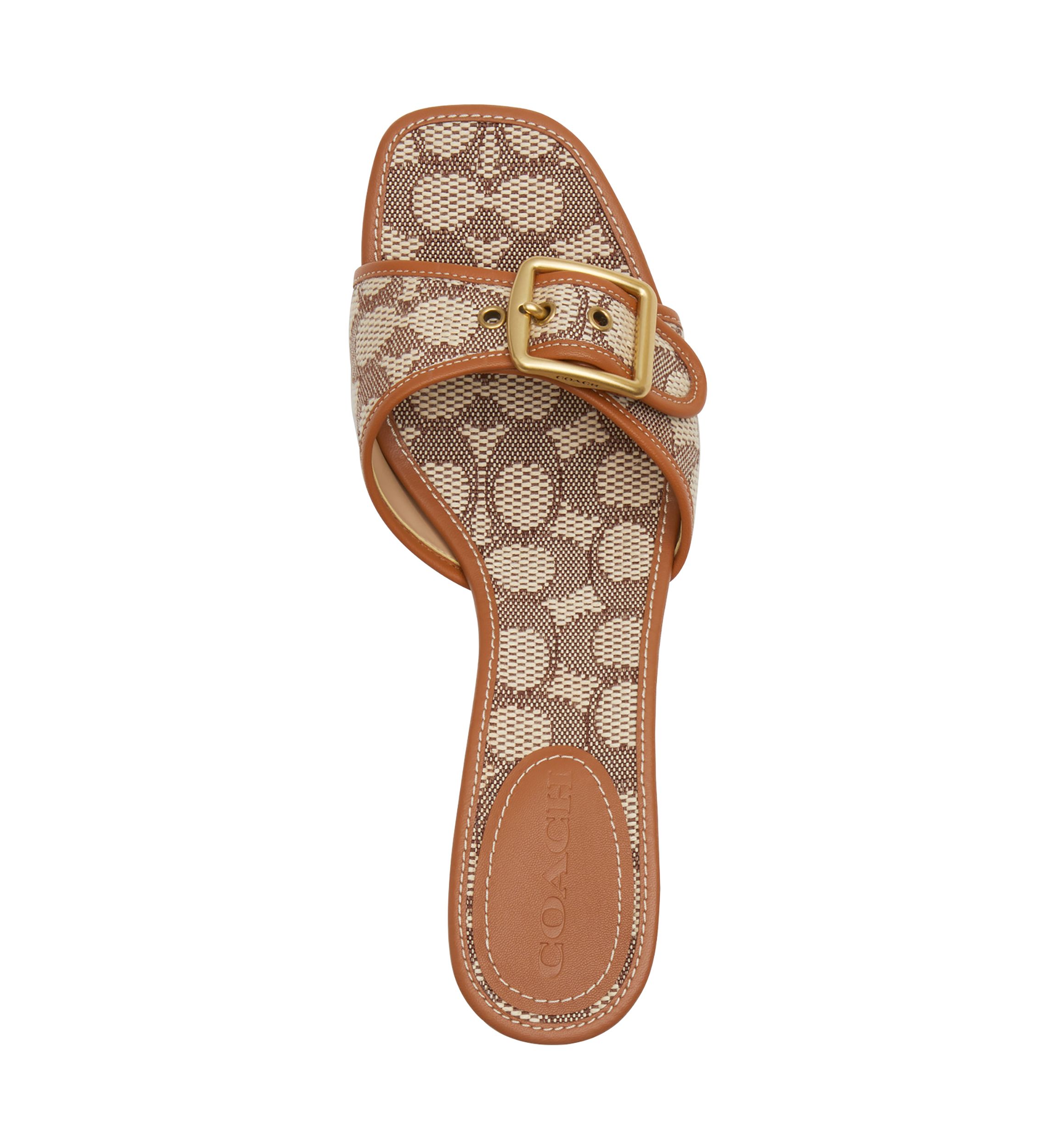 Margot Signature Textile Jacquard Sandals