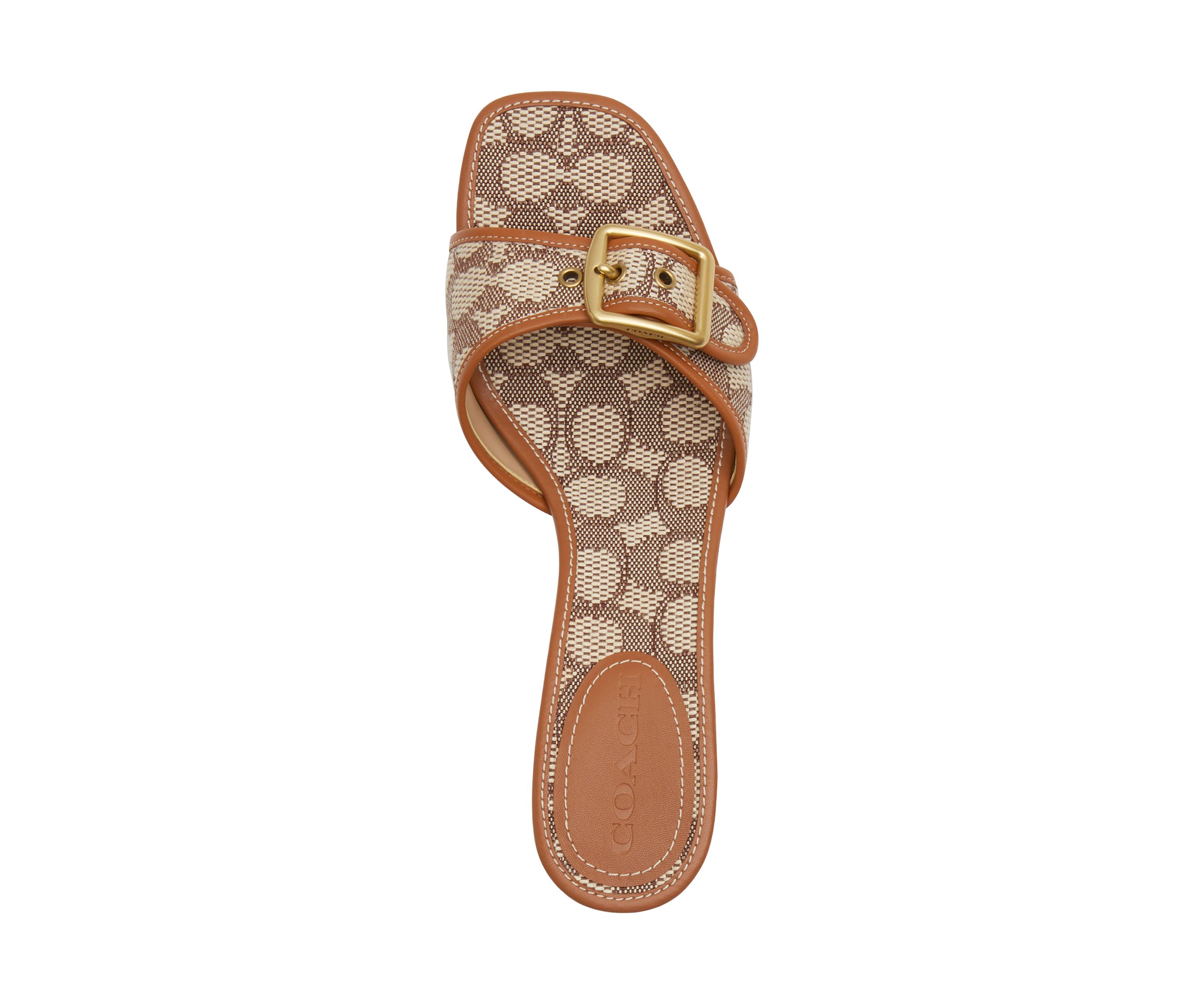 Margot Signature Textile Jacquard Sandals