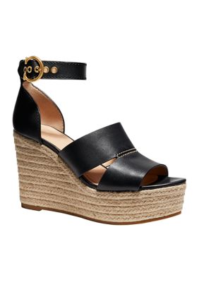 COACH Isla Wedge Sandals | belk