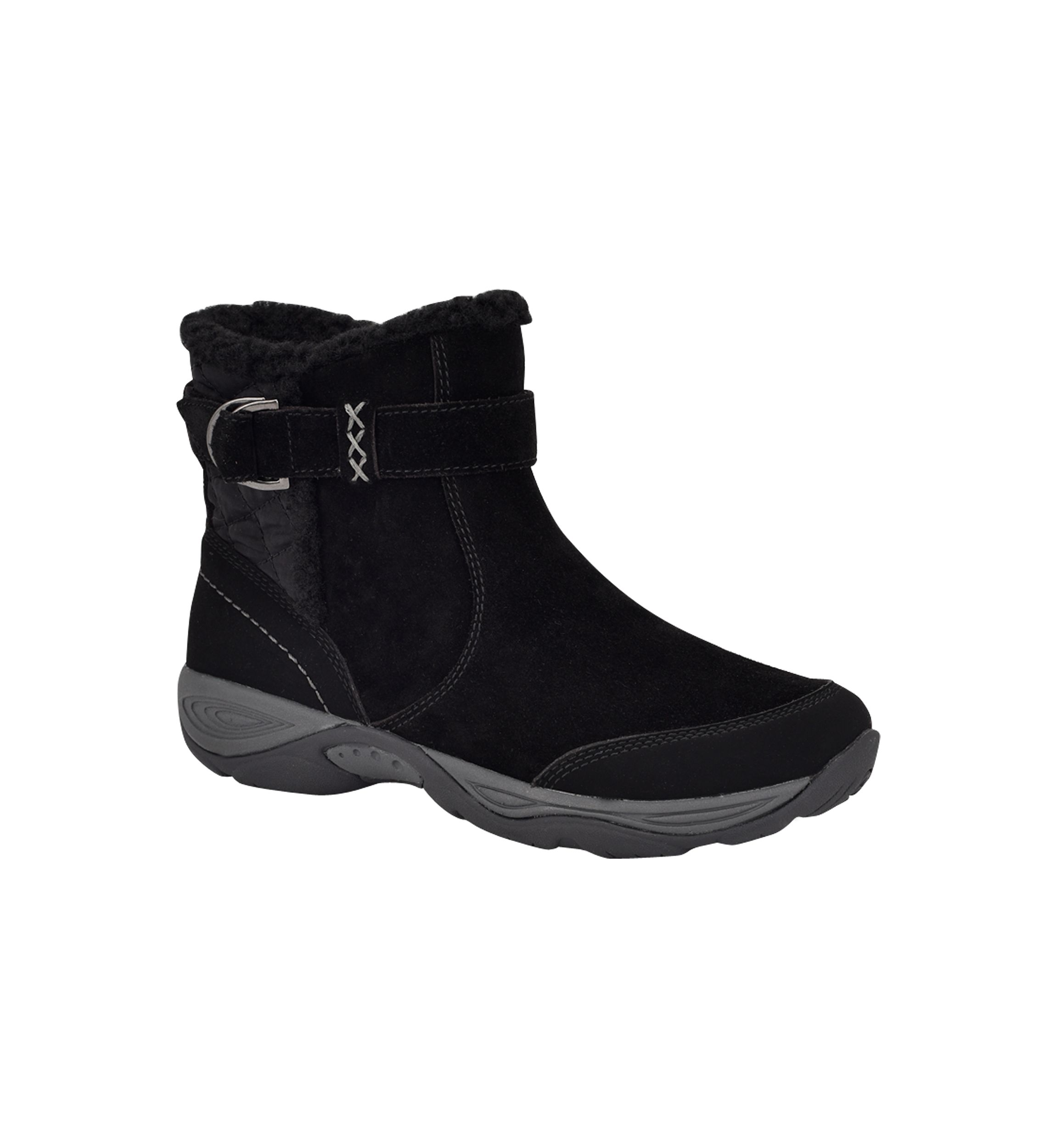 Elk Fur Trim Boots