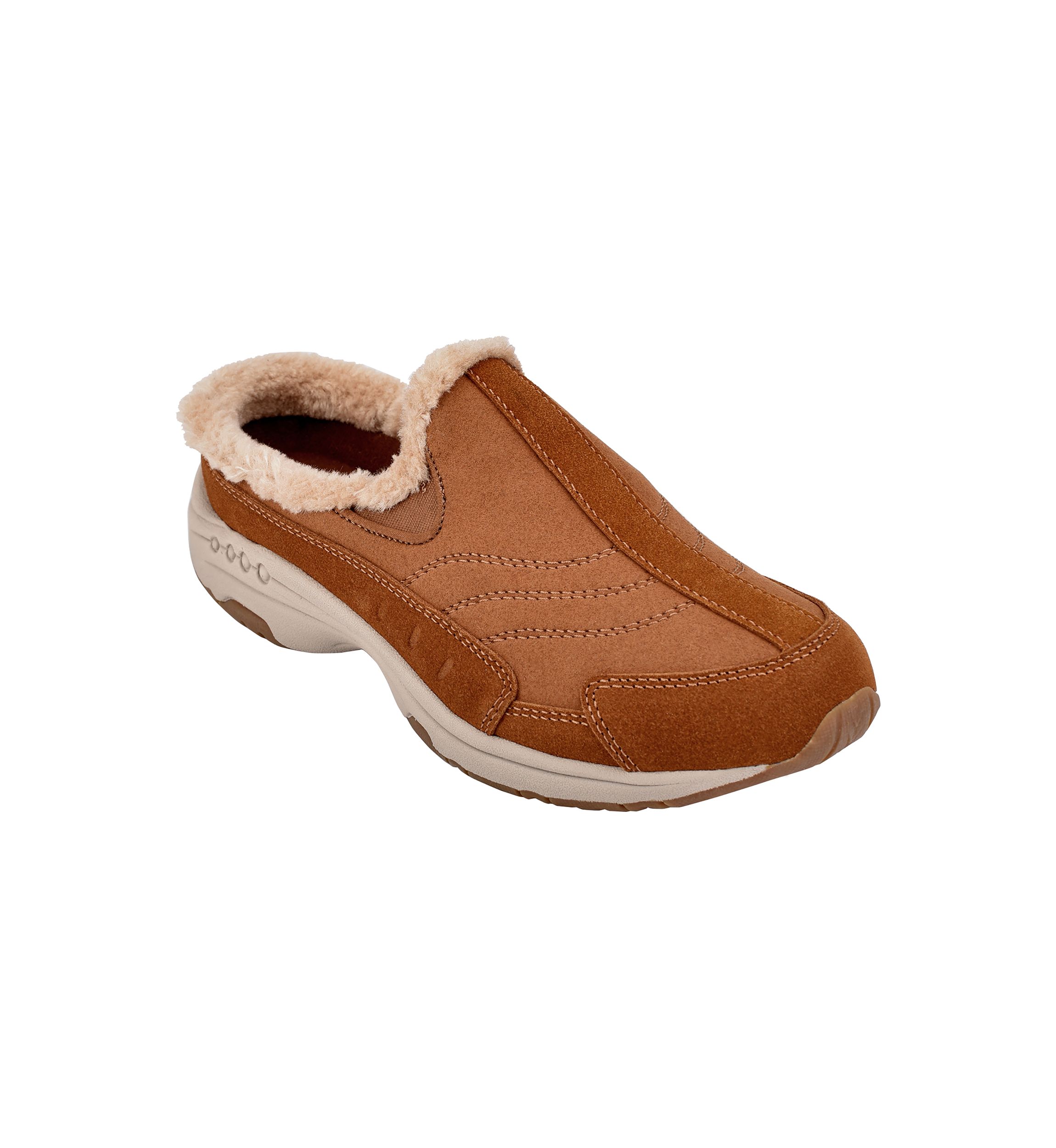 Travelfuzz Sherling Trim Mules