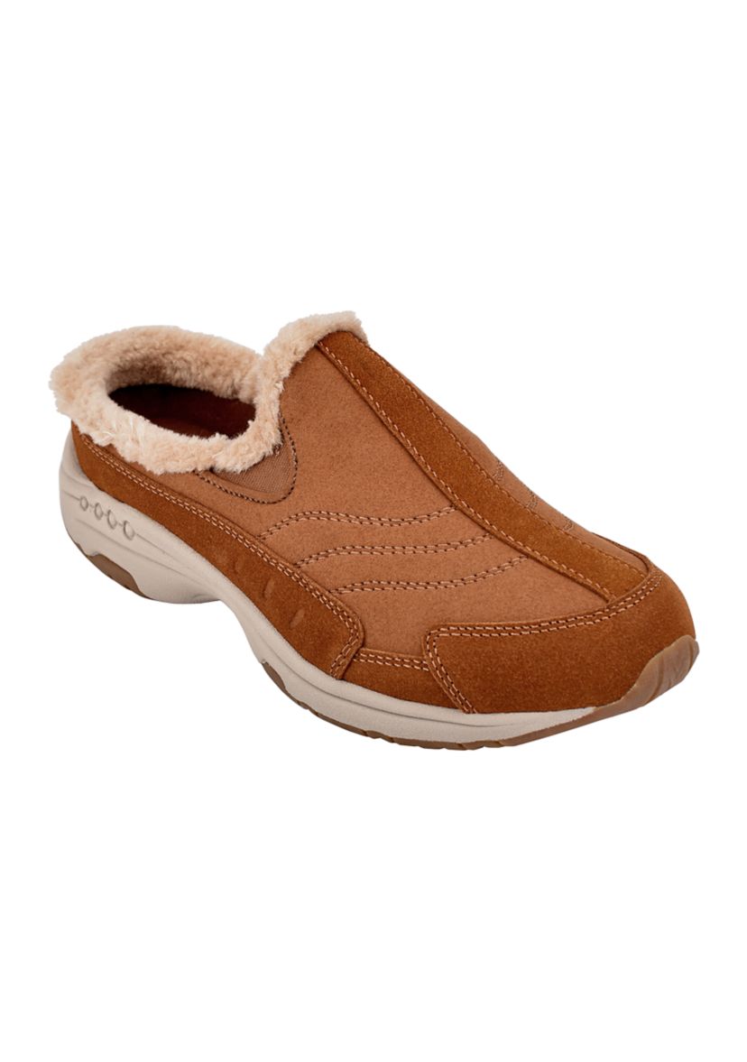Travelfuzz Sherling Trim Mules