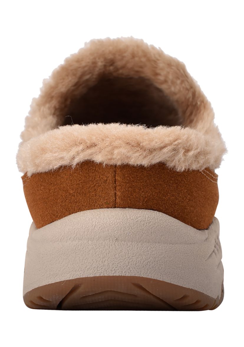 Travelfuzz Sherling Trim Mules
