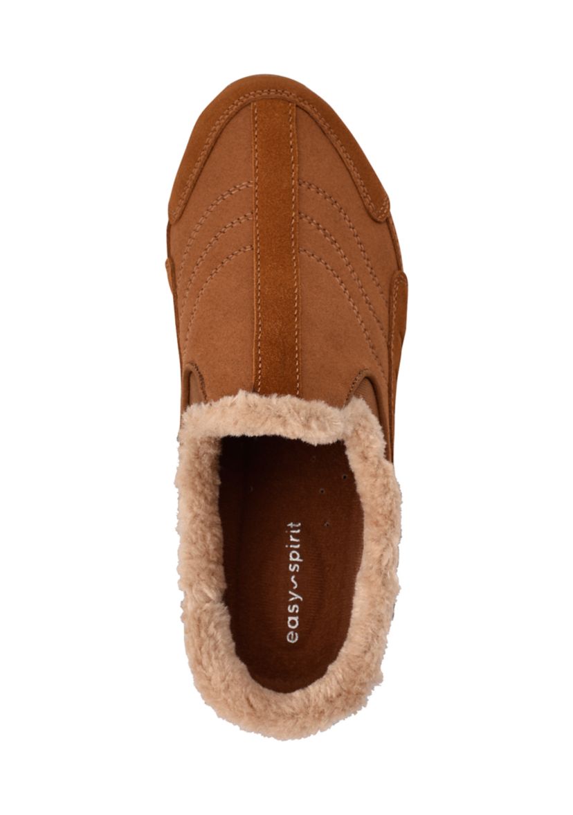 Travelfuzz Sherling Trim Mules