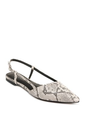 pointed toe slingback two parts