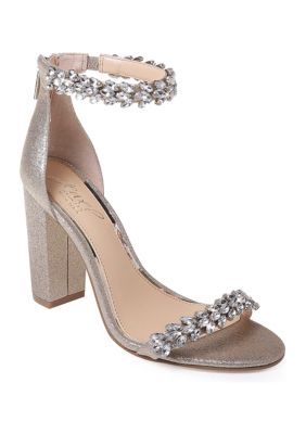 Jewel Badgley Mischka Mayra Chunky Heel Sandals Belk