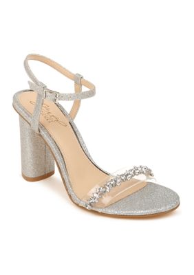 belk clear heels