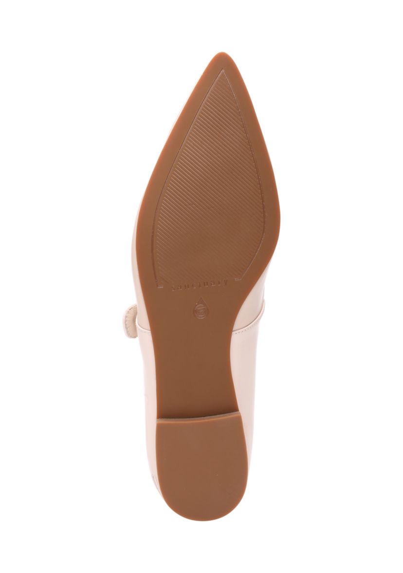 Clamour Mary Jane Flats