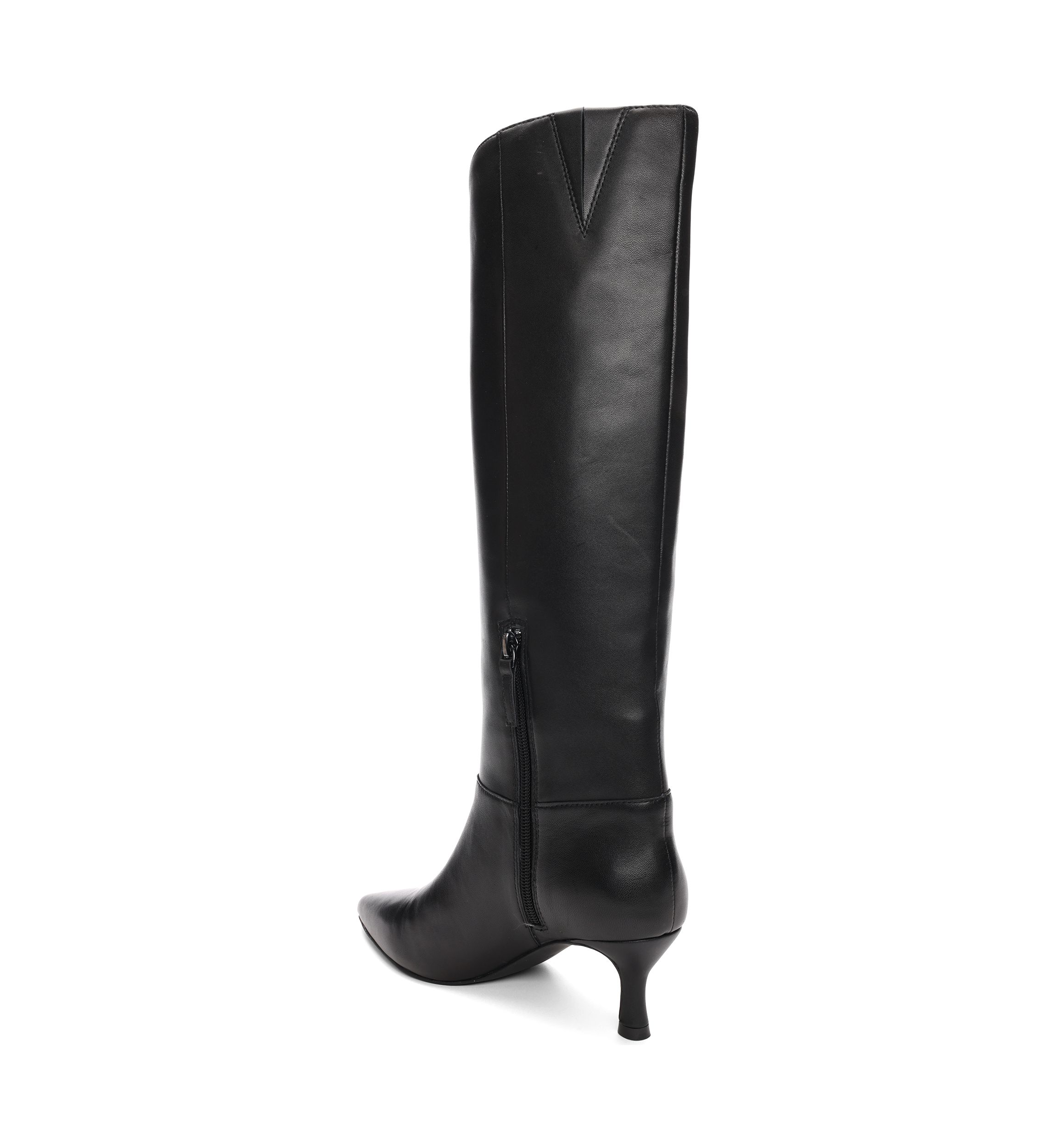Phoenix Kitten Heel Boots