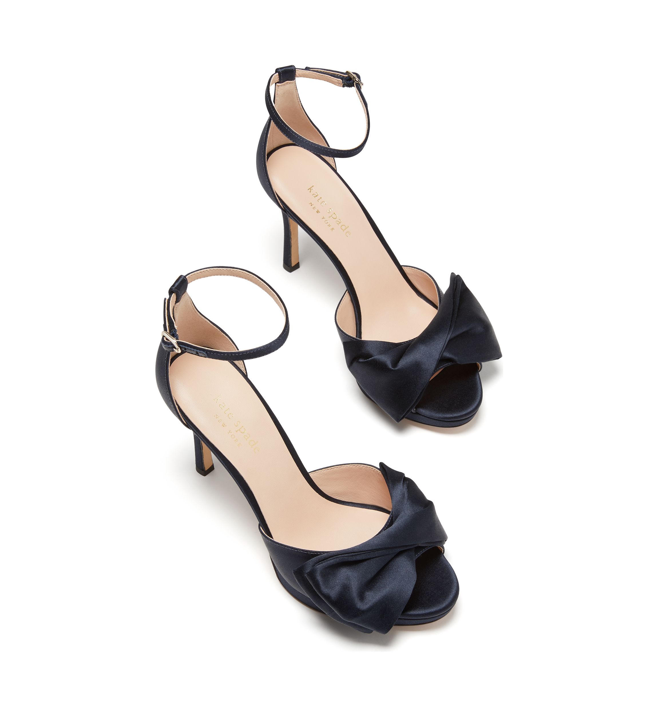 Bridal Bow Heeled Sandals