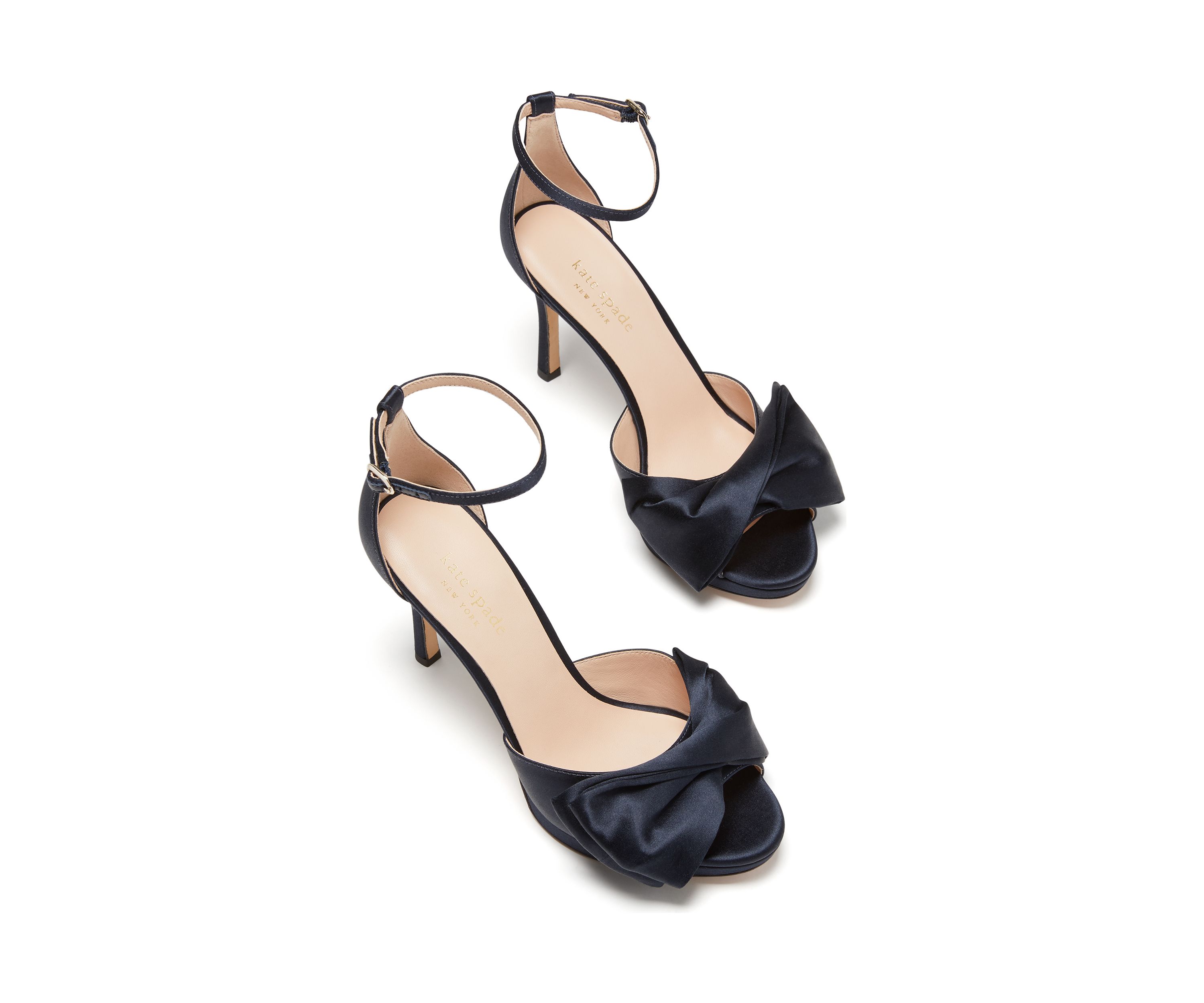 Bridal Bow Heeled Sandals