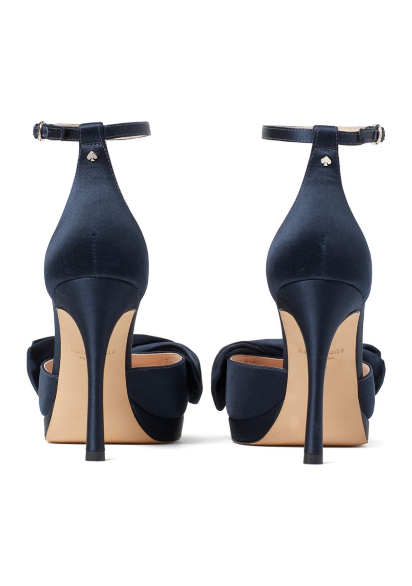 Bridal Bow Heeled Sandals