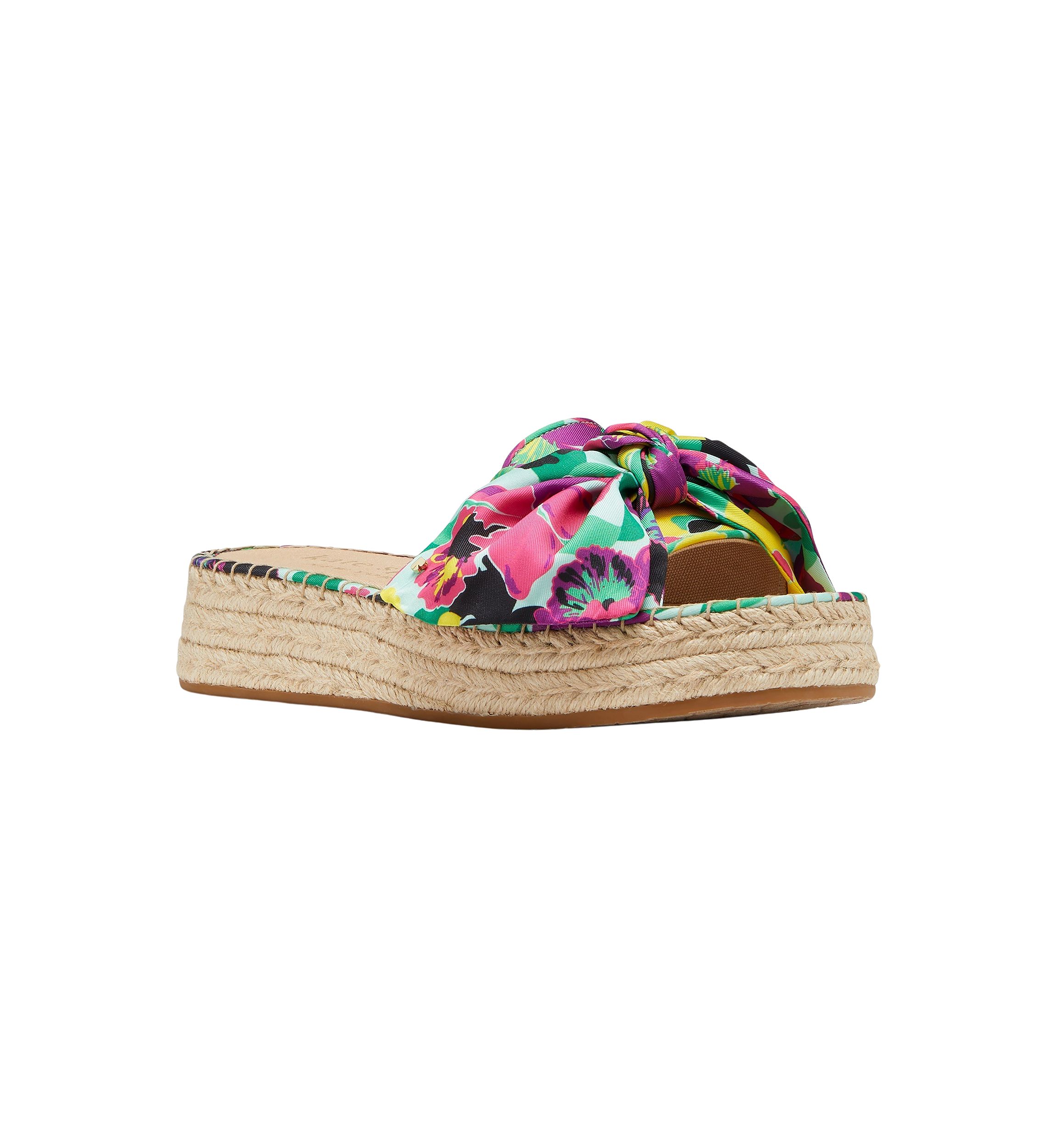 Lucie Orchid Bloom Espadrille Sandals