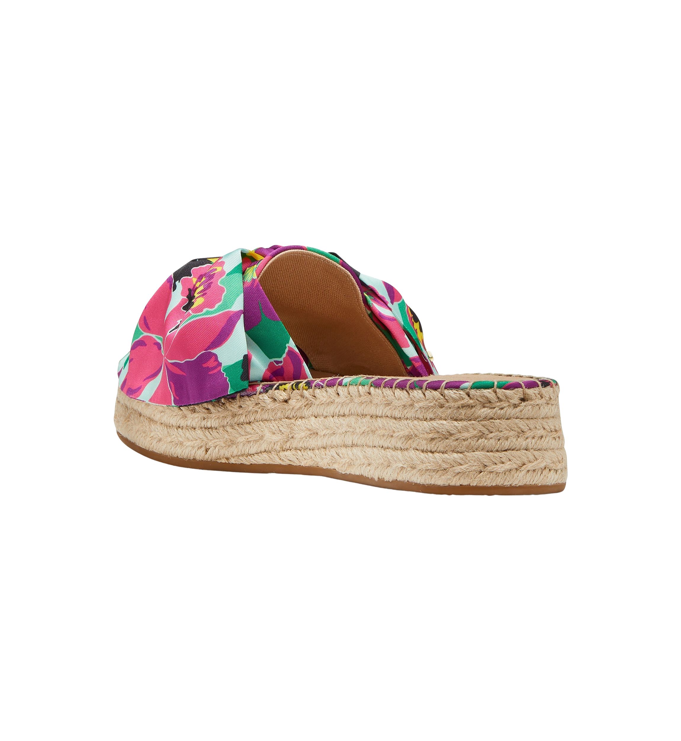Lucie Orchid Bloom Espadrille Sandals