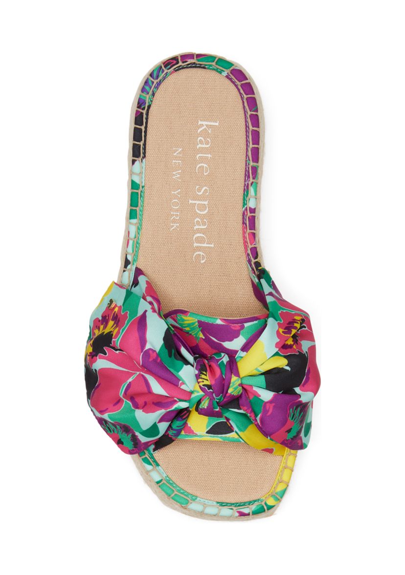 Lucie Orchid Bloom Espadrille Sandals