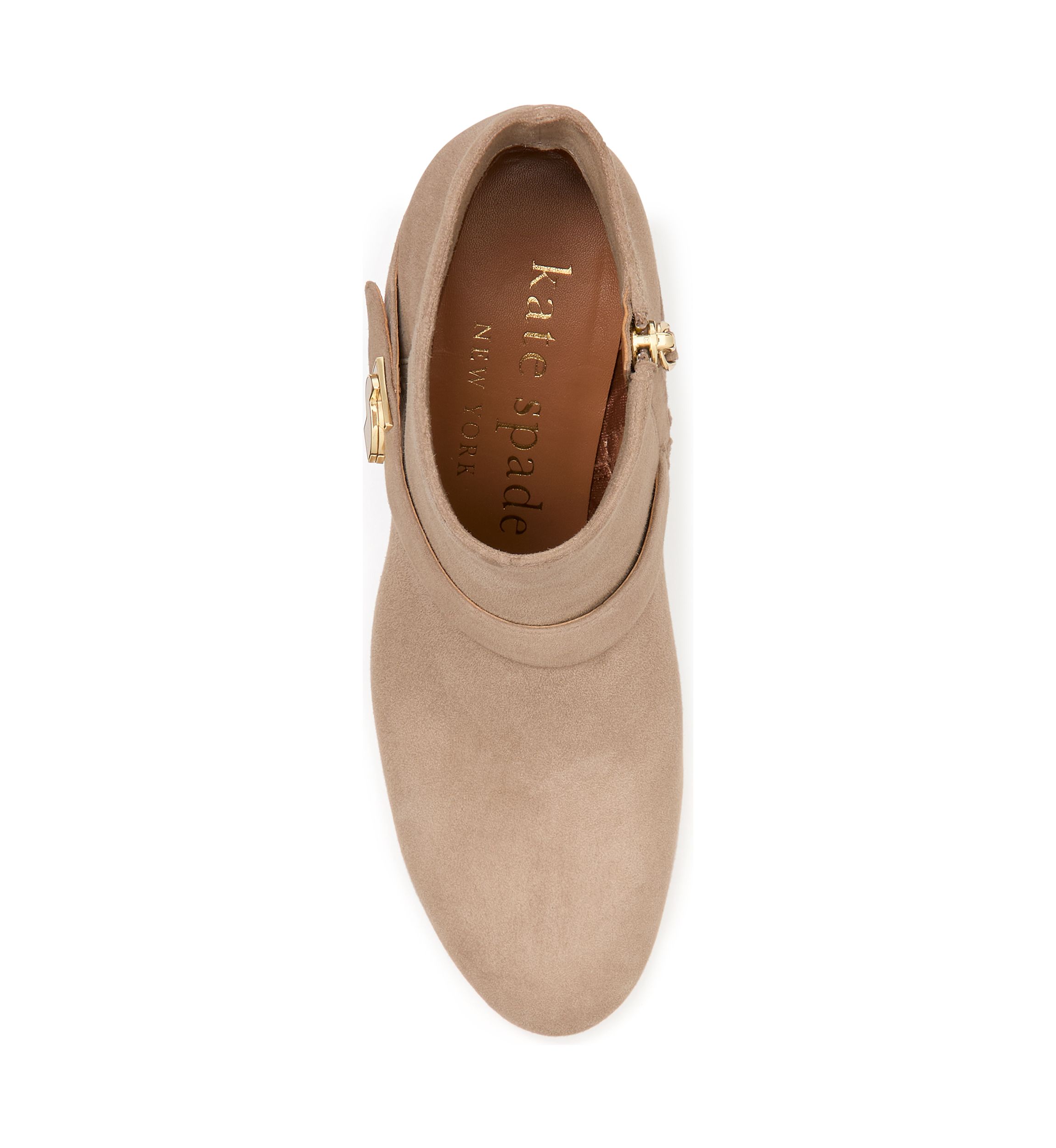 Dakota Zip Up Mid Heeled Booties