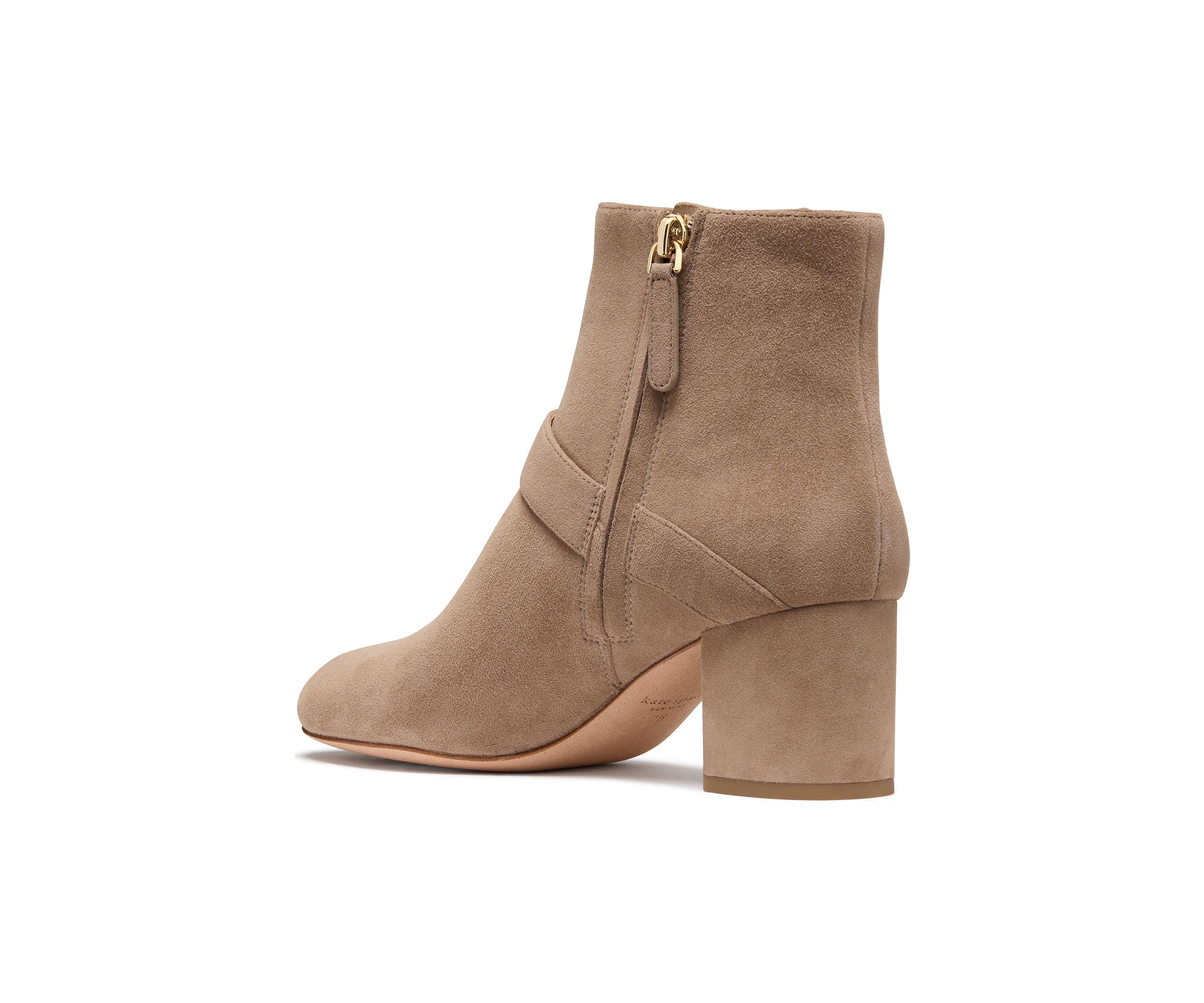 Dakota Zip Up Mid Heeled Booties