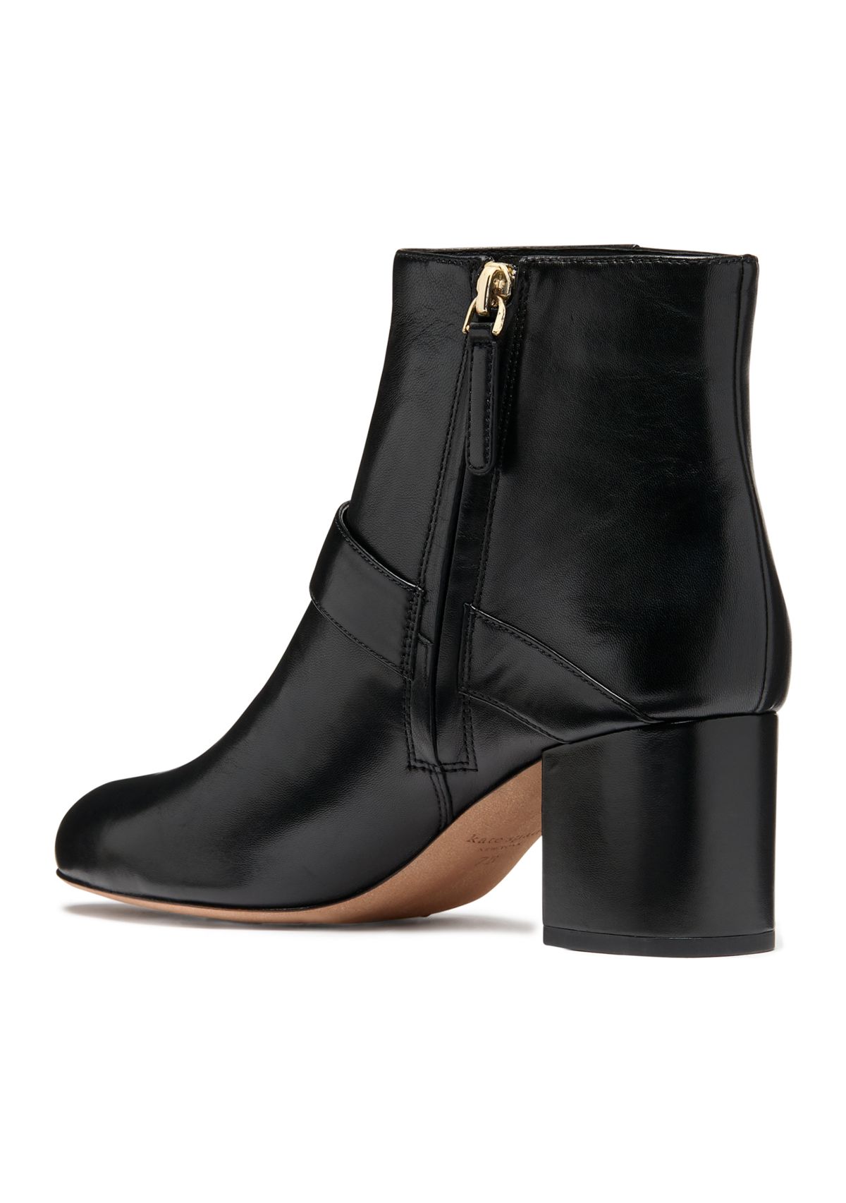 Dakota Zip Up Mid Heeled Booties