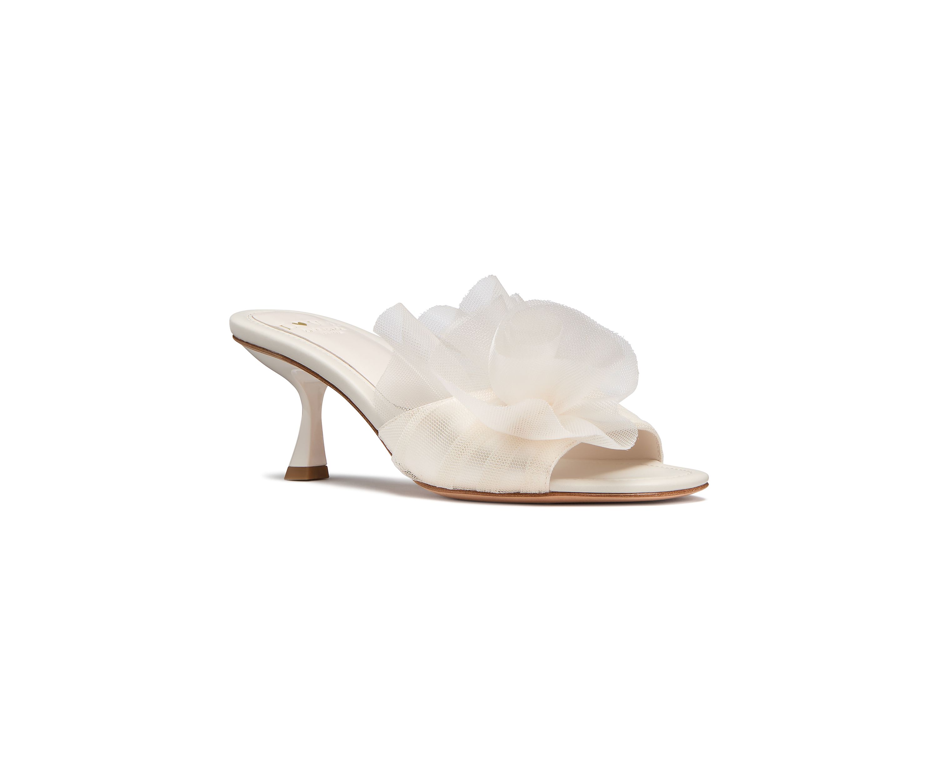 Flourish Tulle Heeled Sandals
