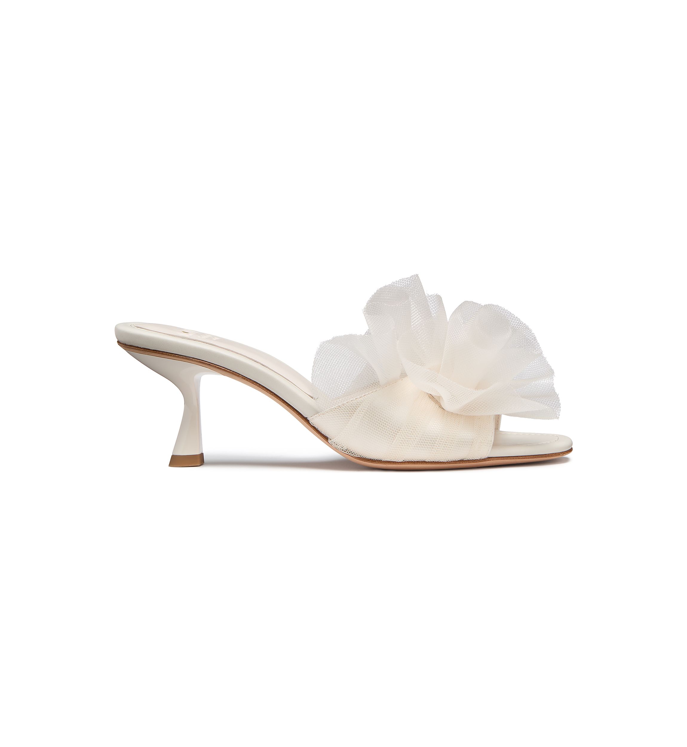 Flourish Tulle Heeled Sandals