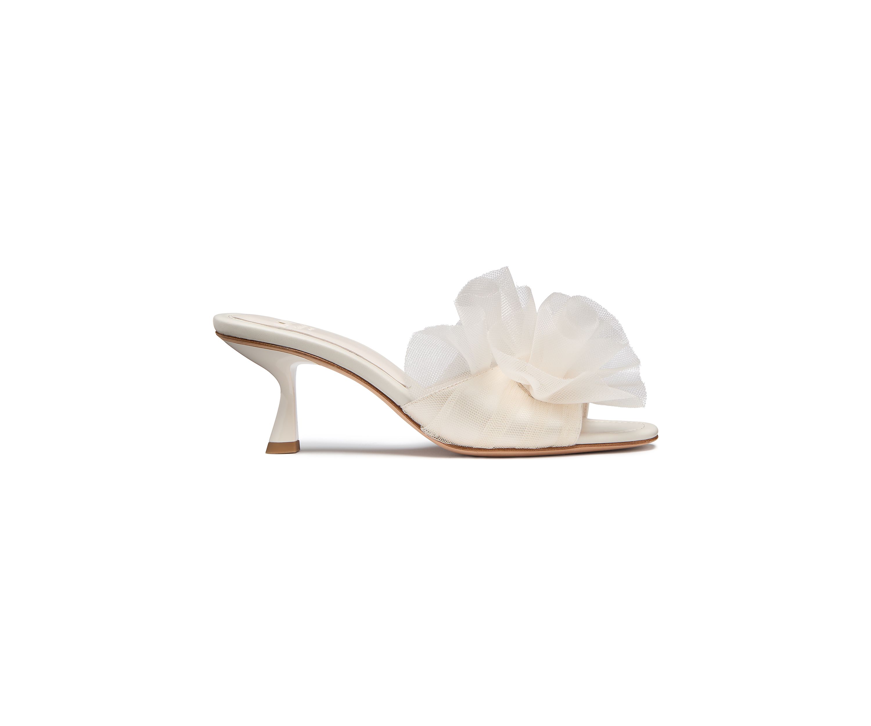 Flourish Tulle Heeled Sandals