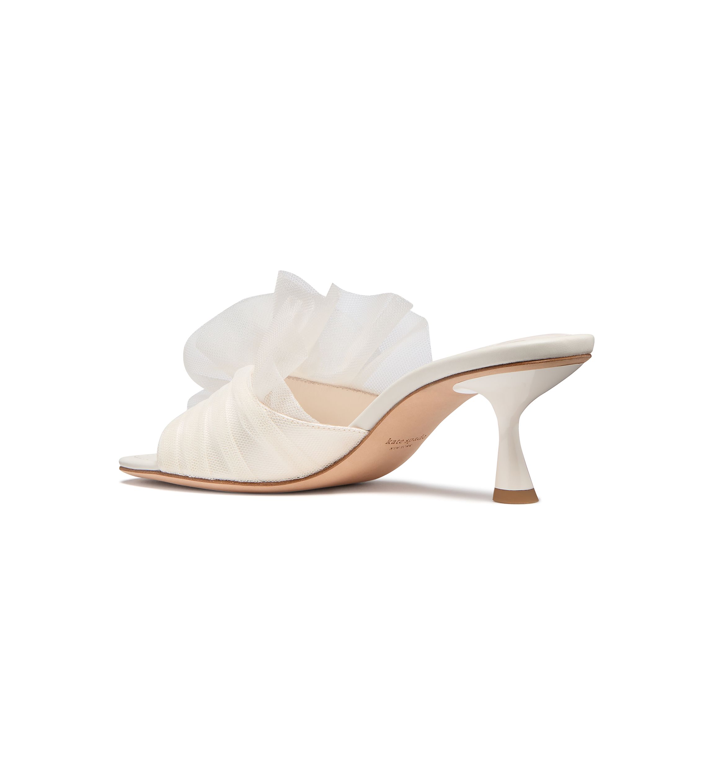 Flourish Tulle Heeled Sandals