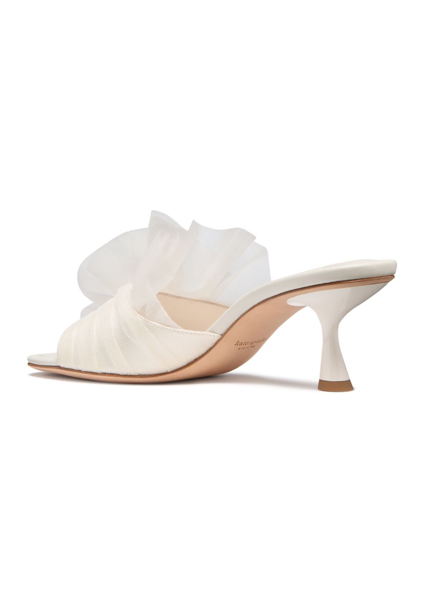 Flourish Tulle Heeled Sandals
