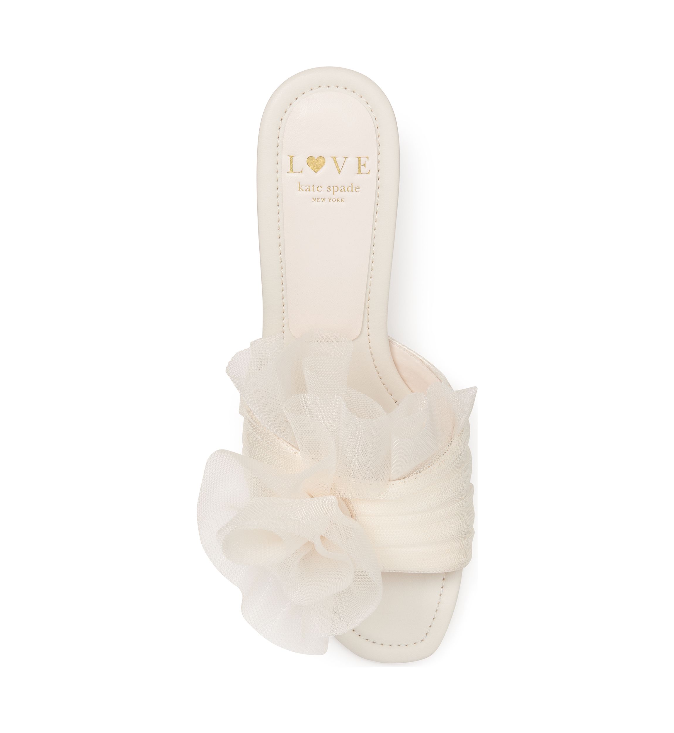 Flourish Tulle Heeled Sandals