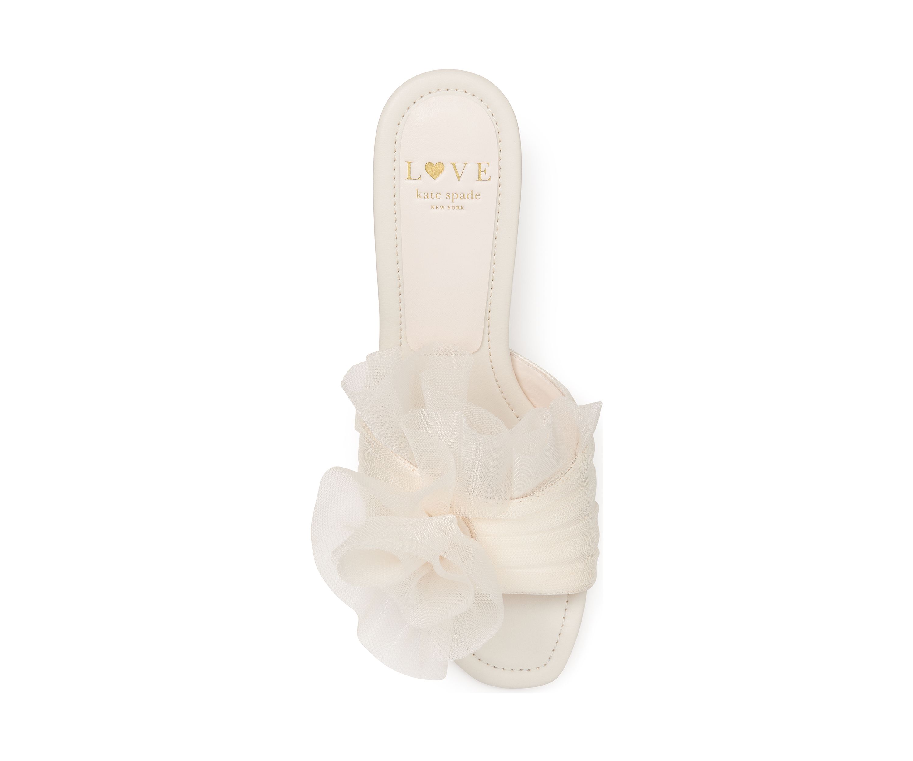 Flourish Tulle Heeled Sandals