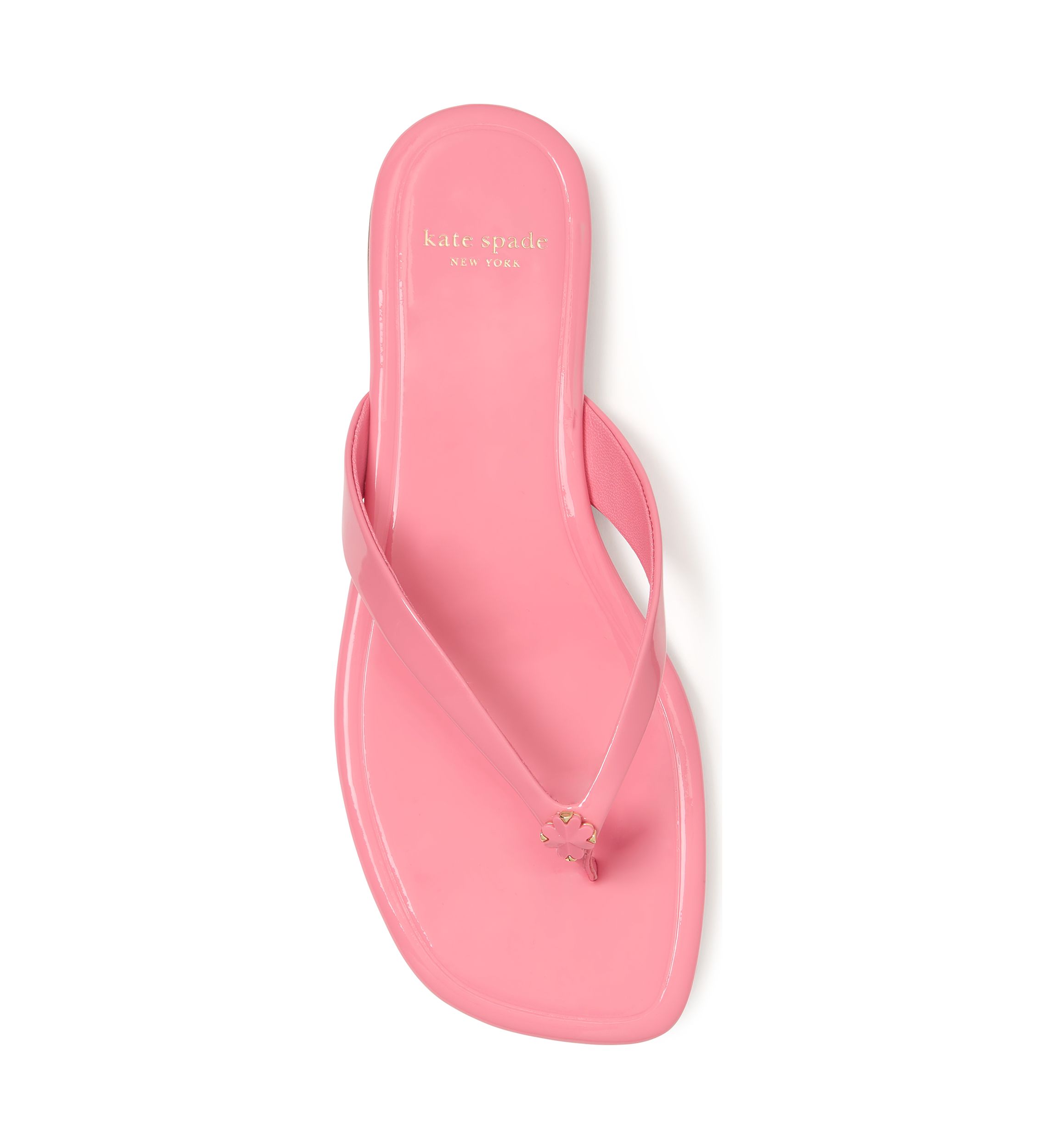 Spade Flower Flip Flop Sandals
