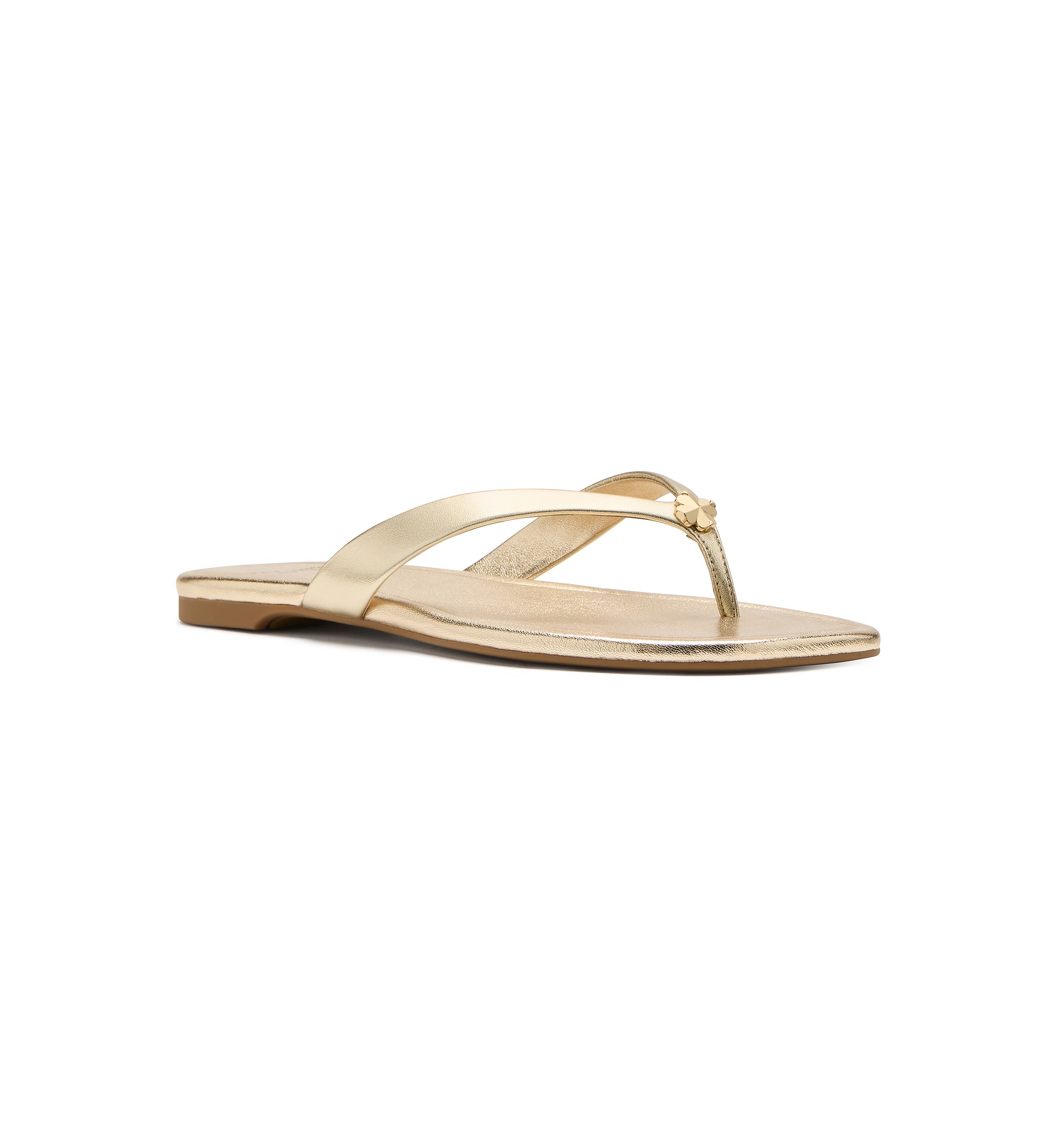 Spade Flower Flip Flop Sandals