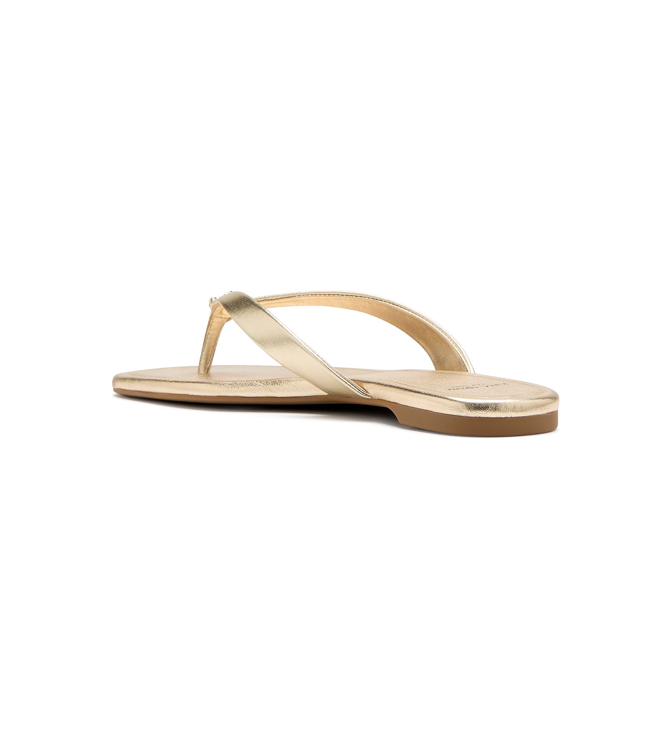 Spade Flower Flip Flop Sandals