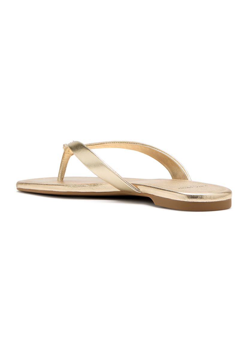 Spade Flower Flip Flop Sandals