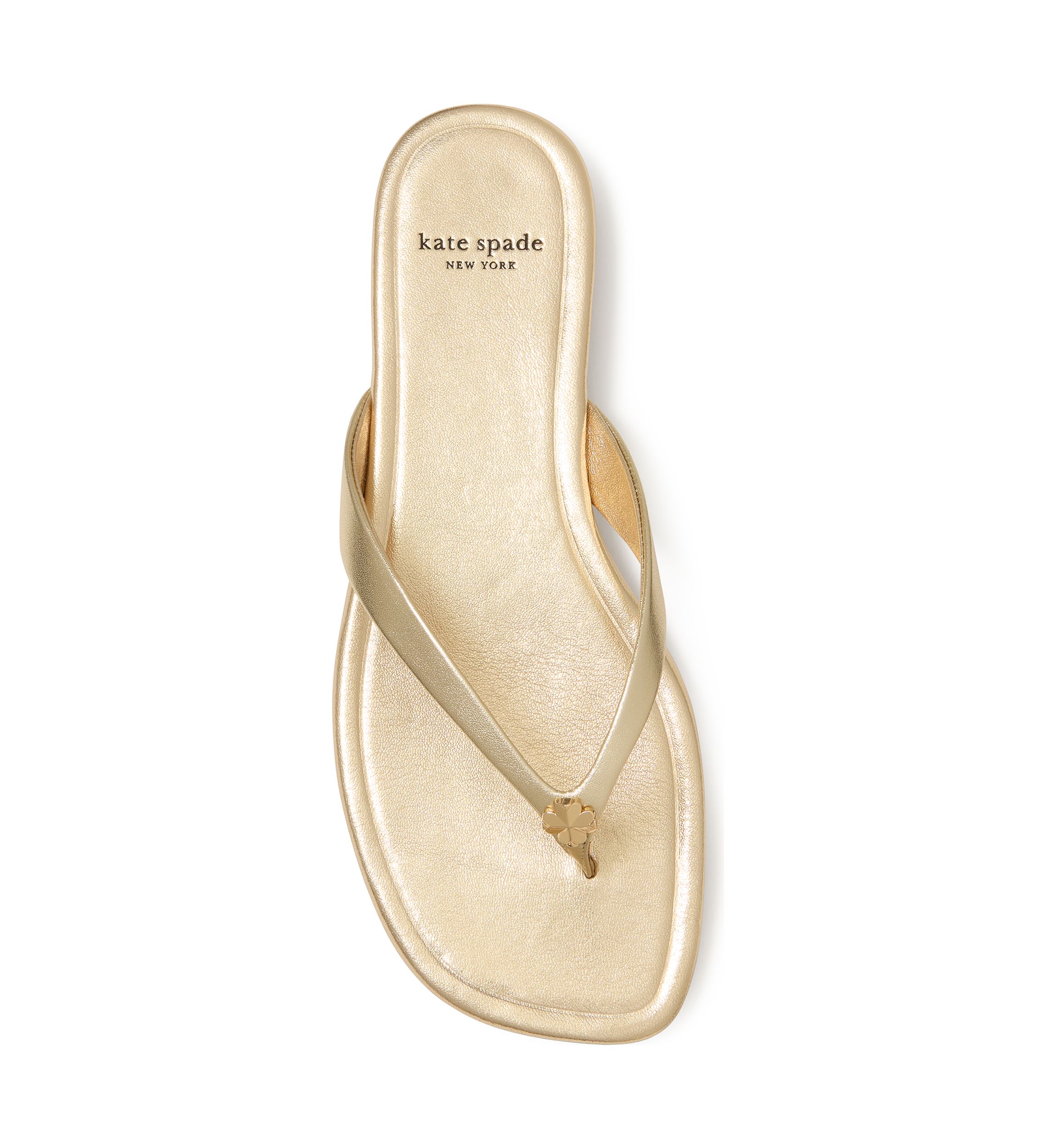Spade Flower Flip Flop Sandals