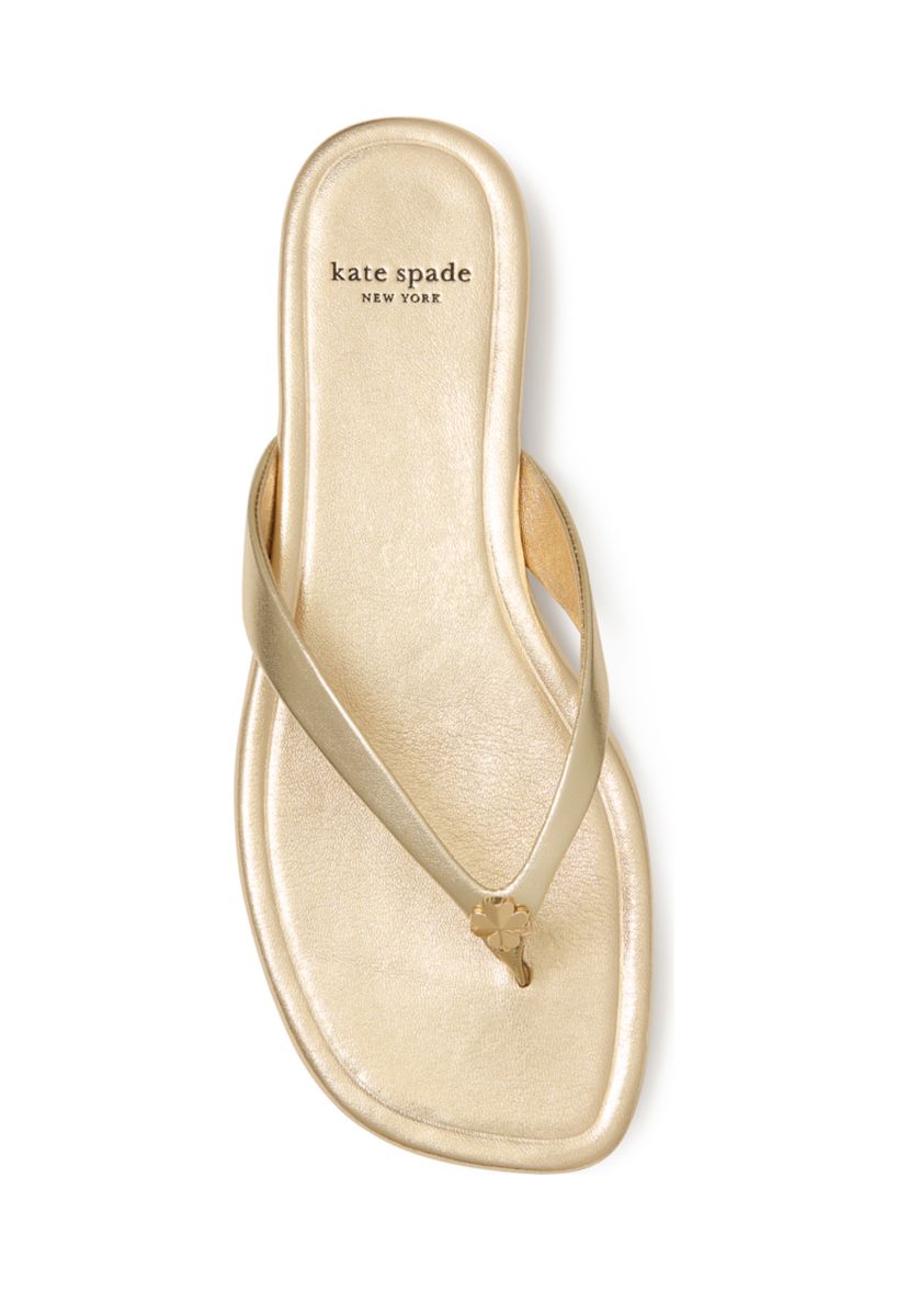 Spade Flower Flip Flop Sandals