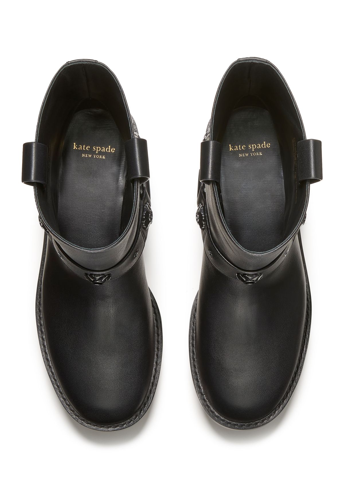 Flower Stud Moto Boots