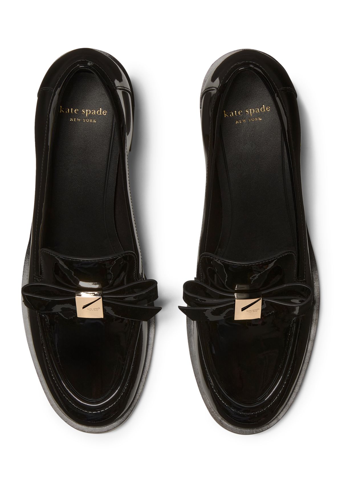 Deco Bow Heeled Loafers