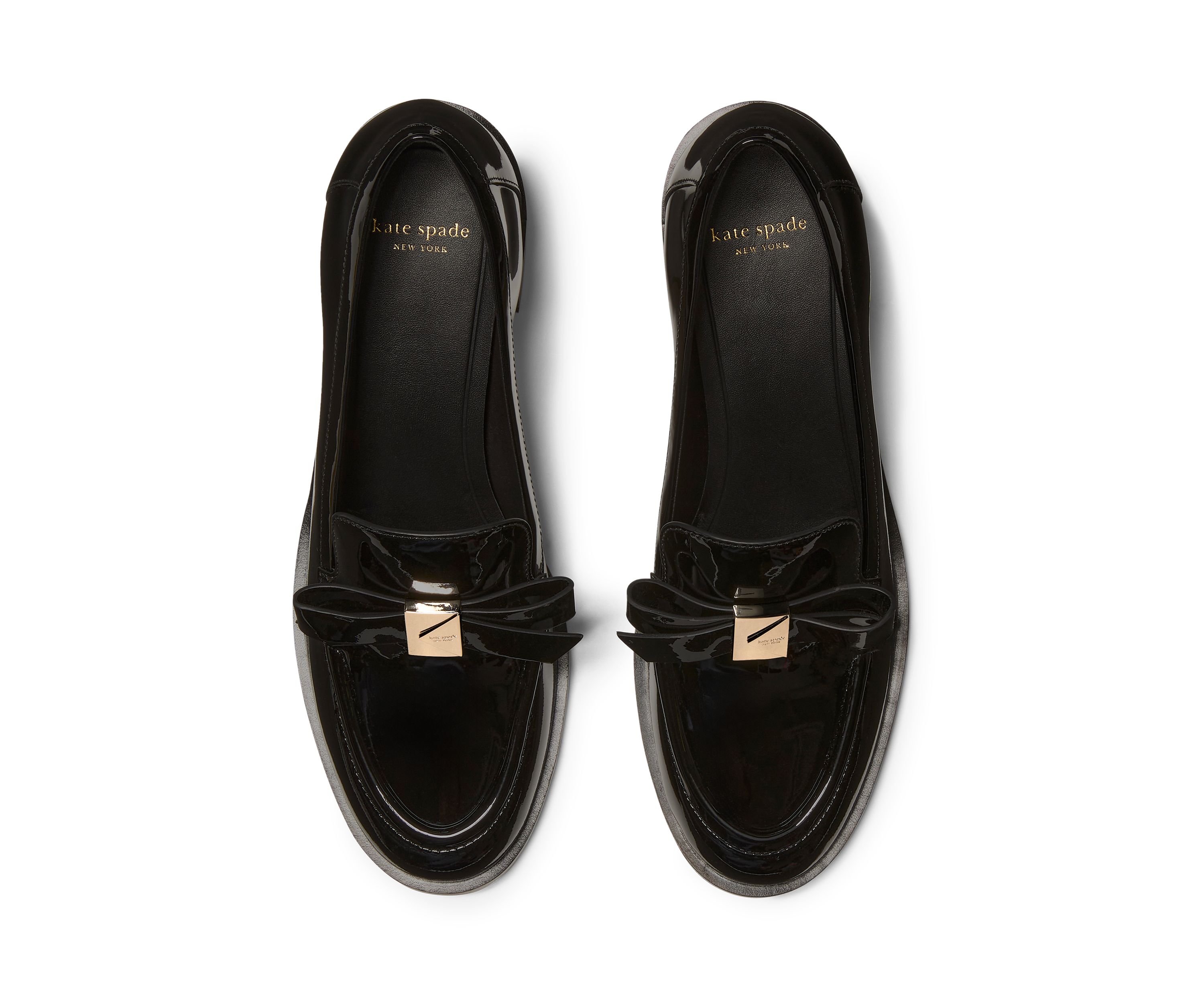 Deco Bow Heeled Loafers