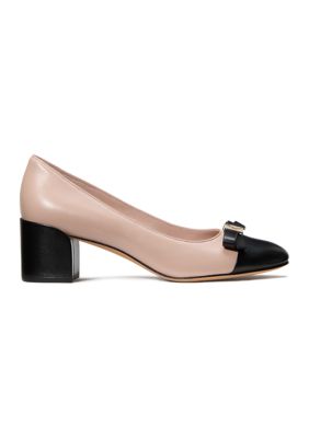 kate spade new york Women's Deco Bow Ballet Pumps, Black, 8.5M