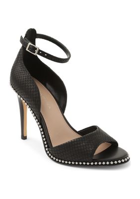 Jaxina peep toe sandals clearance