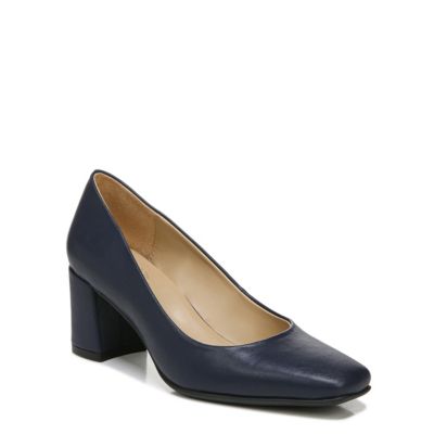 Naturalizer Women's Warner Pump, Navy Blue, 13M