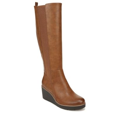 Soul Naturalizer Women's SOUL Adrian Wide Calf Tall Boot, Brown, 10W