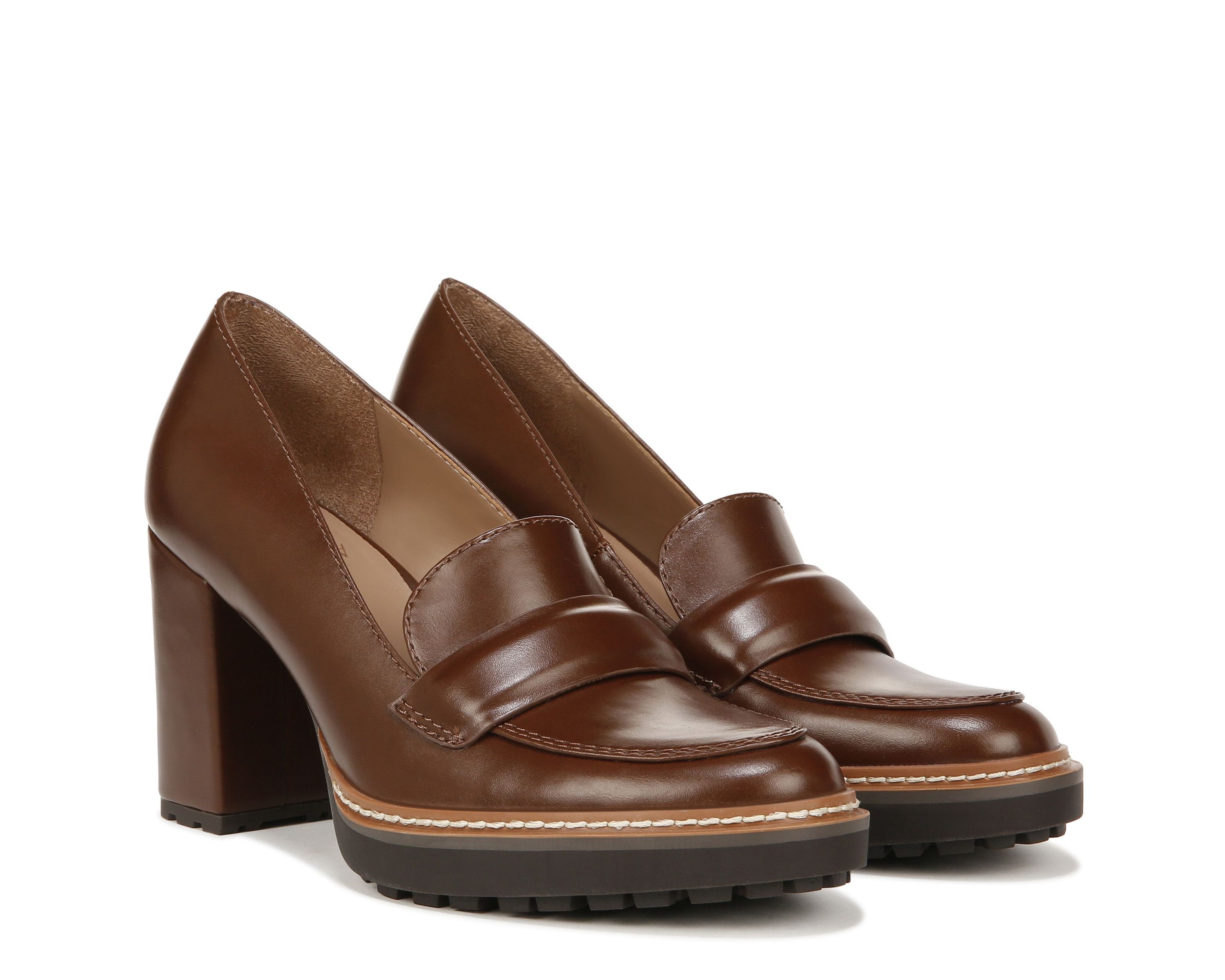 Dabney Block Heel Loafer