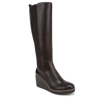 Soul Naturalizer Women's SOUL Adrian Tall Boot, Dark Brown, 6W