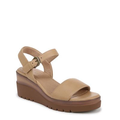 Soul Naturalizer Women's Soul Graciela Wedge Sandal, Tan, 11W