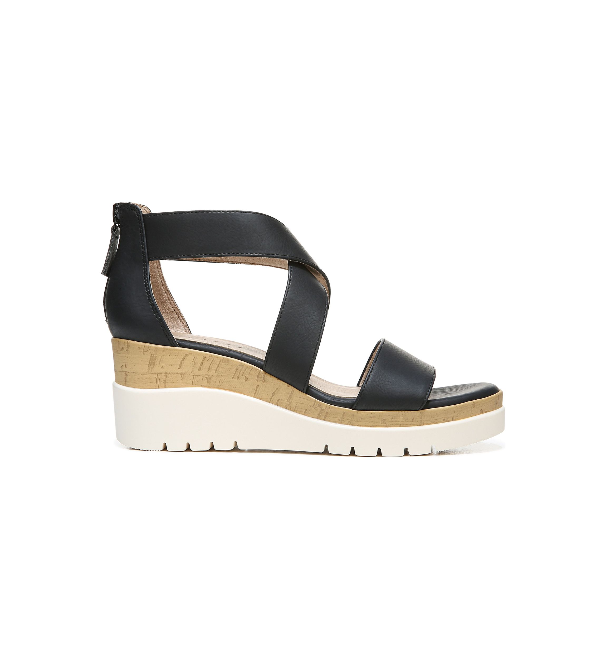 Goodtimes Ankle Strap Black Sandals 