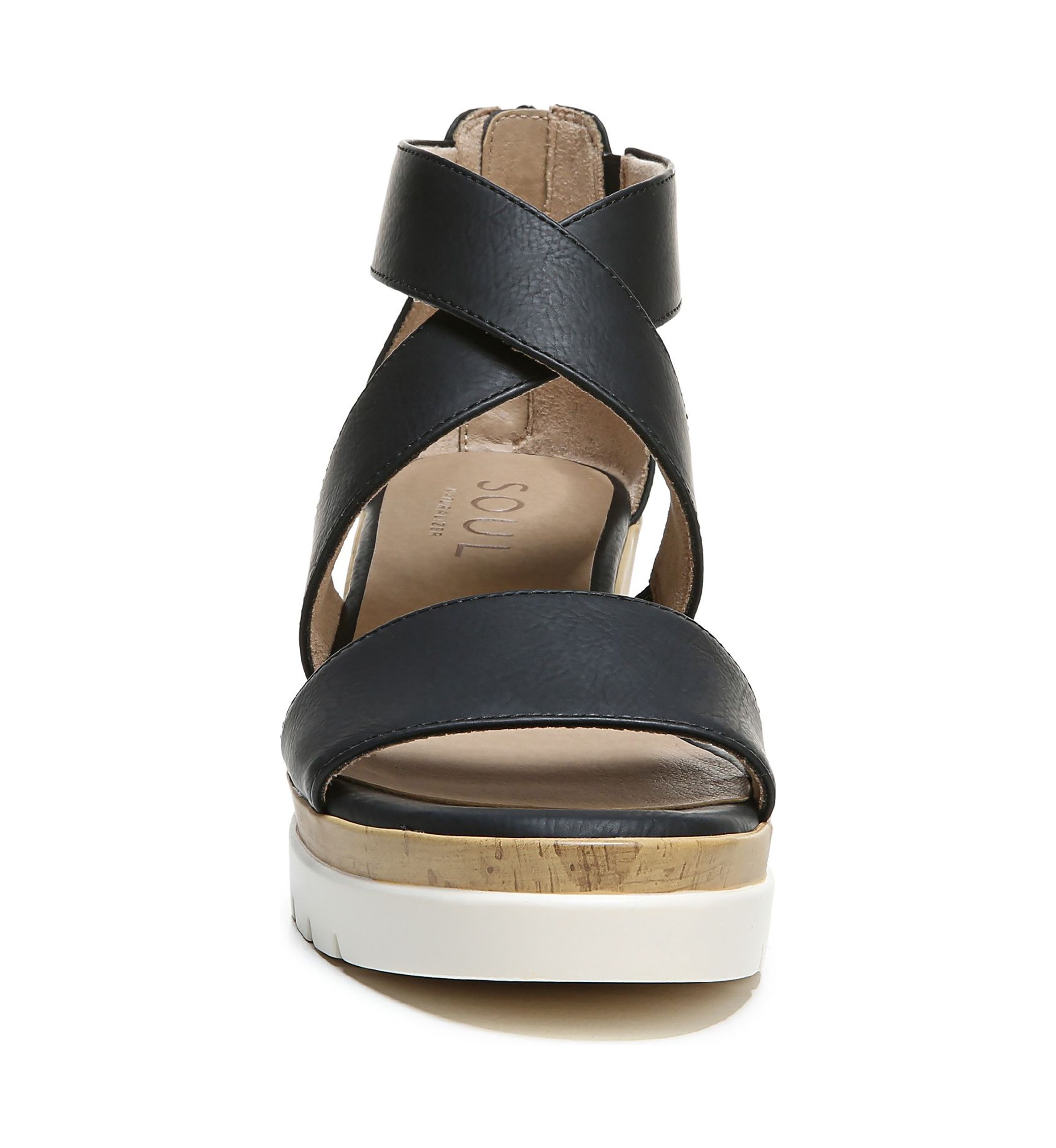 Goodtimes Ankle Strap Black Sandals 